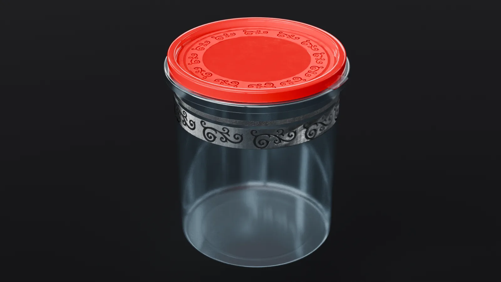 3 Liter Small Container with Cap