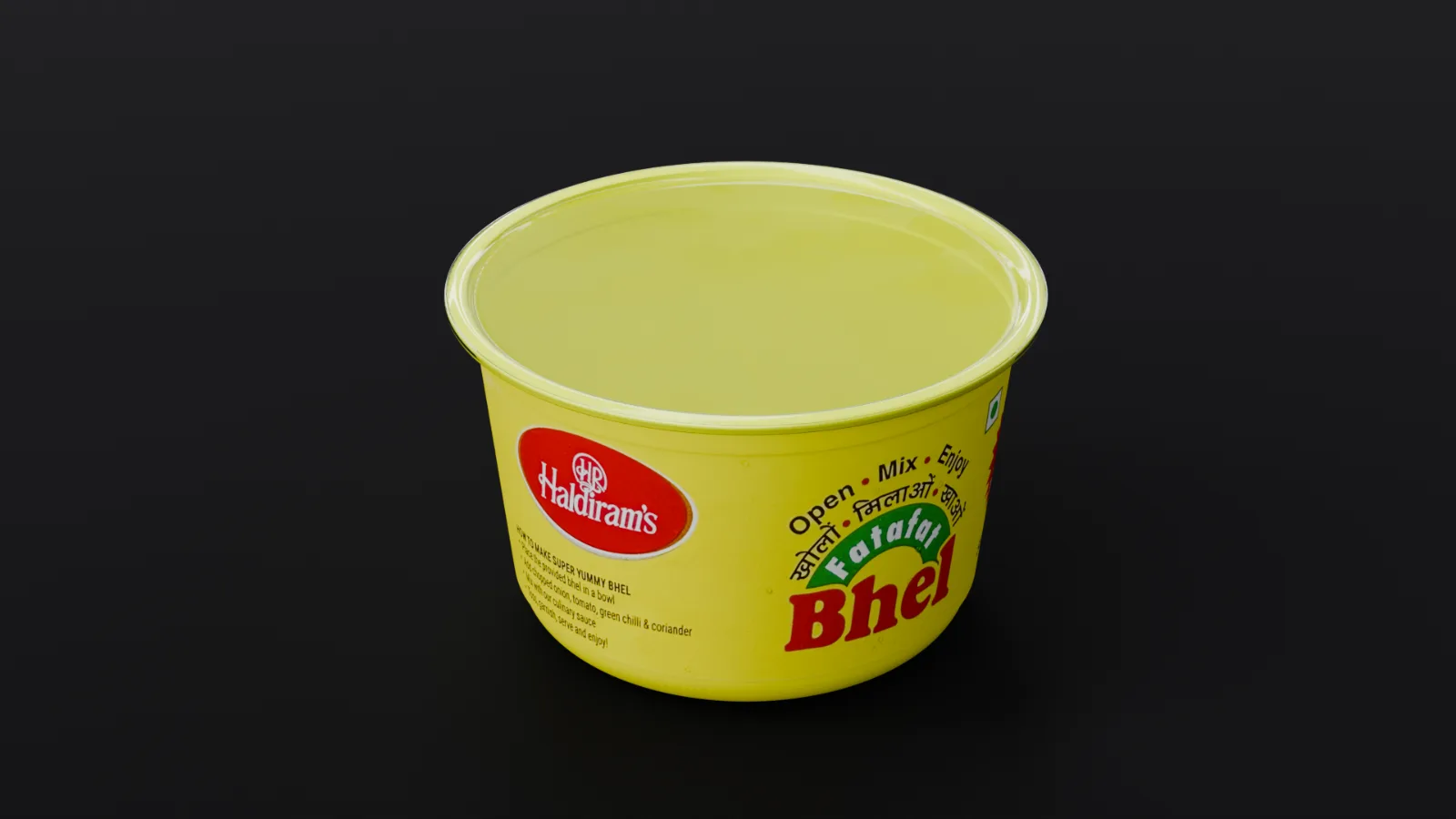 Fatafat Bhel Container